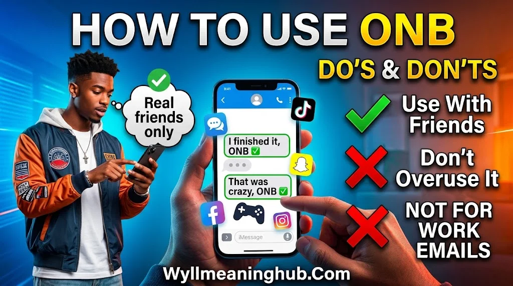 How to Use ONB Correctly (With Examples and Replies)