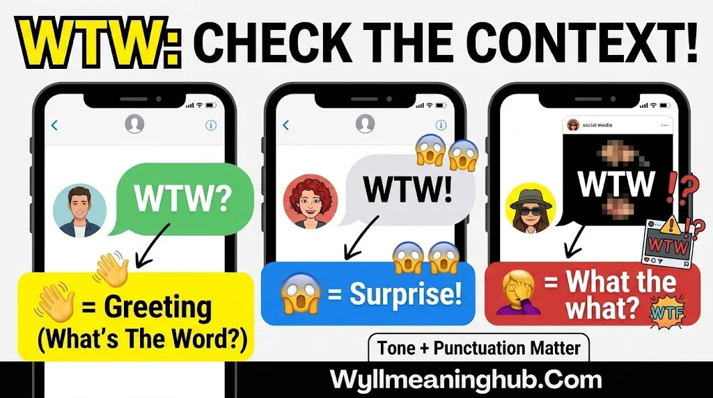 How to Reply to WTW in a Text